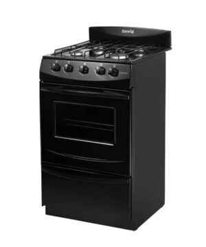 COCINA GAS ENVASADO NEGRA ESCORIAL CANDOR