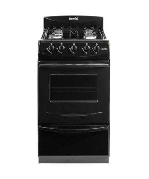 COCINA GAS NATURAL NEGRA ESCORIAL CANDOR