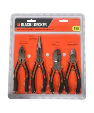 JUEGO DE ALICATES 4 PINZAS BLACK&DECKER HDT51-905LA
