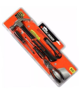 SET DE HERRAMIENTAS BLACK & DECKER 5 PIEZAS HDT51-907-LA