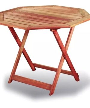 MESA PITANGA OCTOGONAL 1M. diam. ECOMADERA