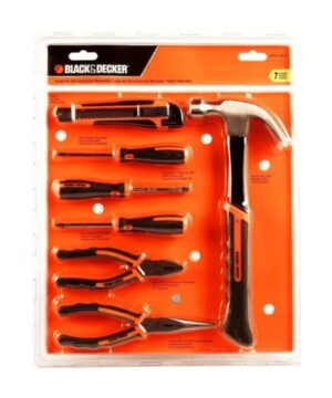 SET DE HERRAMINETAS 7 PIEZAS BLACK &DECKER HDT51-909-LA