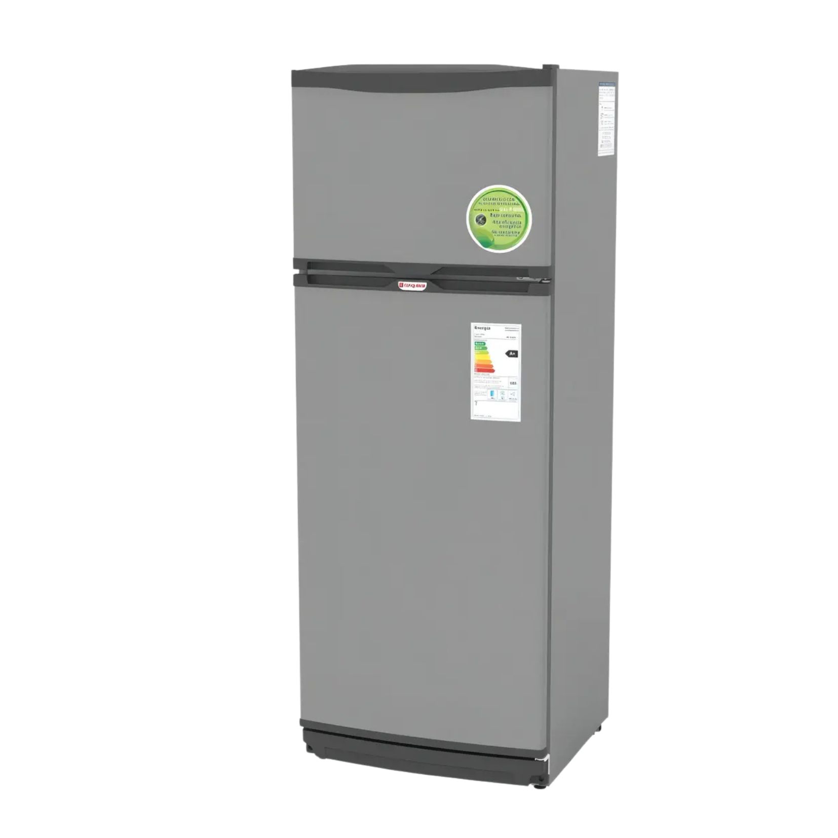 HELADERA CON FREEZER 329L PLATA BAMBI 2F1600PA