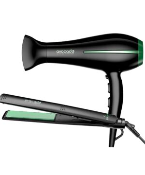 PACK SECADOR BORA + PLANCHA DE PELO NEGRO PKCCO1947 GAMA