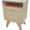 MESA DE LUZ VINTAGE PINO NATURAL ECO LOS PRIMOS ART 14-092