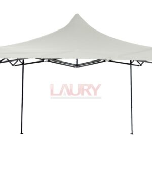 GAZEBO 3 X 3  ALTURA 2.50M. PLEGABLE BLANCO POLYESTER OXFOR 600D150GRS ART 16760