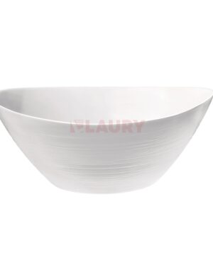 ENSALADERA  25X24 PROMETEO  OVAL  VIDRIO TEMPLADO ART 15680