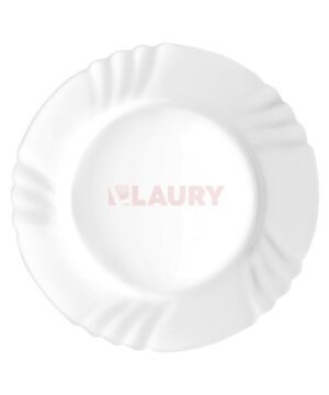 PLATO PLAYO 25CM EBRO BLANCO 9032