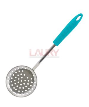 ESPUMADERA ACERO INOX.  MANGO COLOR 3296