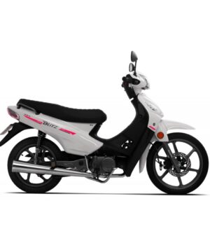MOTOCICLETA B110 FULL C/ALE BLANCA MOTOMEL