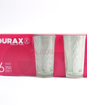 VASOS X 6 CORALINE 350 CC ART 17356