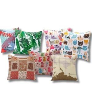 FUNDA ALMOHADON ESTAMPADO RUSTICO JC ART 9001