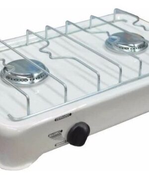 ANAFE GAS NATURAL 2 HORNALLAS EPOXI BLANCO BROGAS 2205