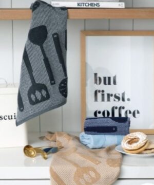 REPASADOR WAFFLE JACQUARD KITCHEN CELESTE JC 6348-3