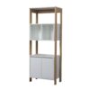 MODULO C/ 2PUERTAS CALABRIA HICKORY BLANCO RICCHEZZE