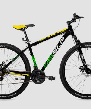 BICICLETA MTB R29 SLP 10 PRO 2025  ALUMINIO DISCO TALLE 20 NEG/BCO/AMA  ART 17192