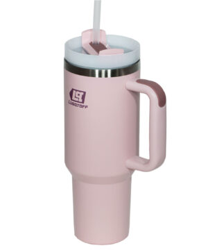 VASO TERMICO 1.2L C/TAPA Y MANIJA ROSA LUSQTOFF VTL1.2-9R