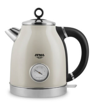 PAVA ELECTRICA 1.7L C/ CORTE VINTAGE CREMA ATMA  PEAT21VCP
