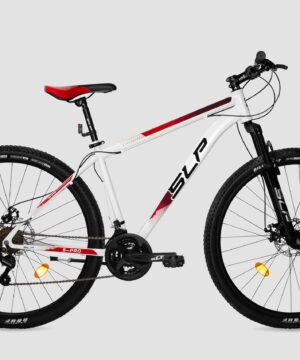 BICICLETA MTB R29 SLP 5 PRO 2025 ACERO DISCO TALLE 20 BCO/NEG/ROJ ART 17191