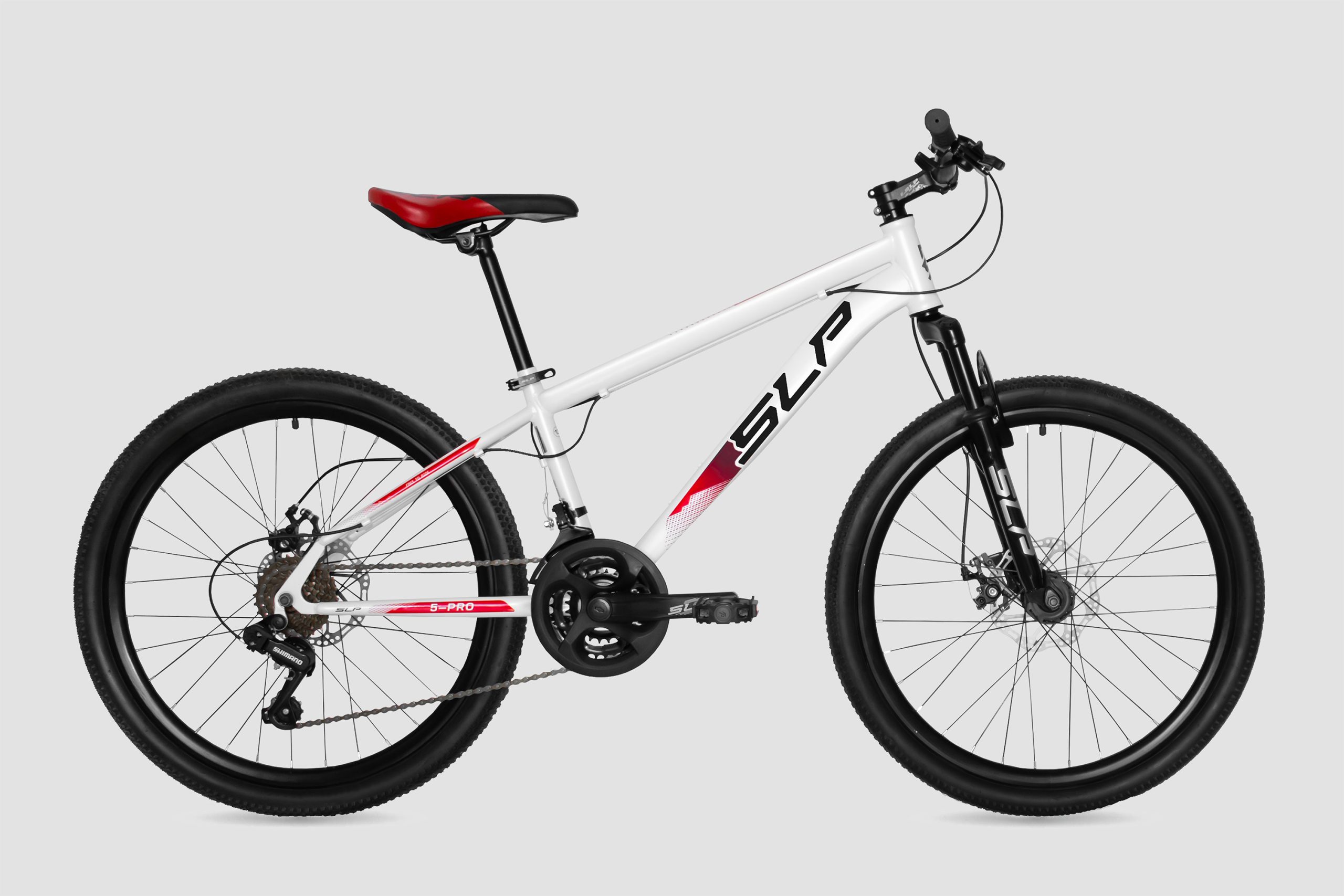 BICICLETA MTB R24 SLP 5 PRO T13 2025 BCO/NEG/ROJ 17278