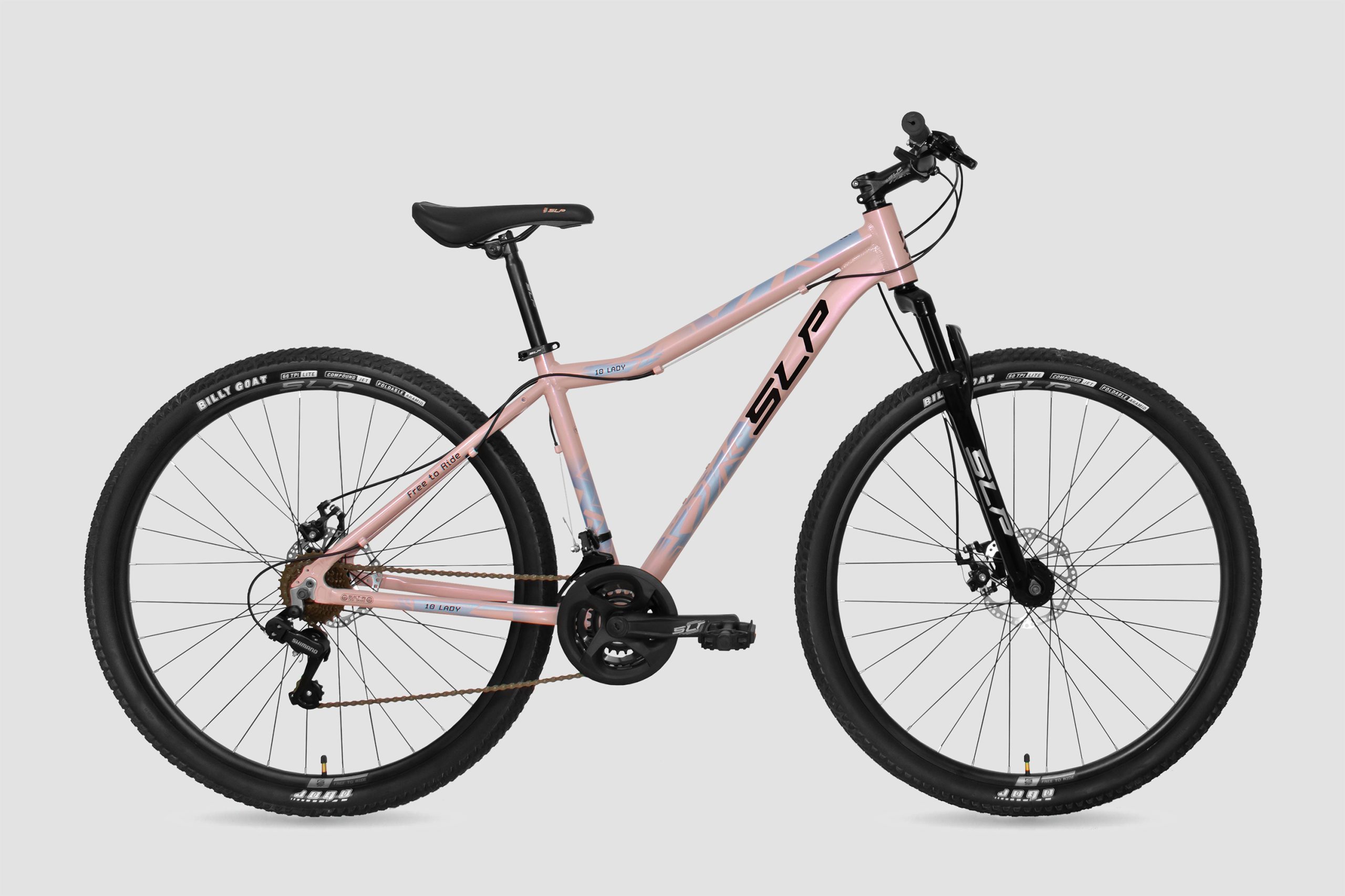 BICICLETA MTB R29 SLP 10 PRO LADY 2025 ALUMINIO DISCO TALLE 18 FUC/NEG/GRI ART 17264