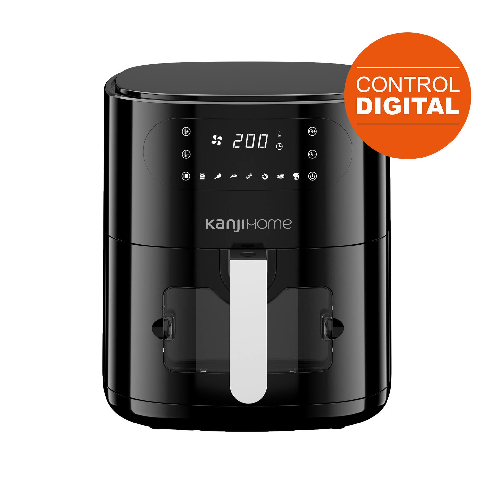 FREIDORA AIRFRYER 7.5L DIGITAL KANJI KJH-1800FC