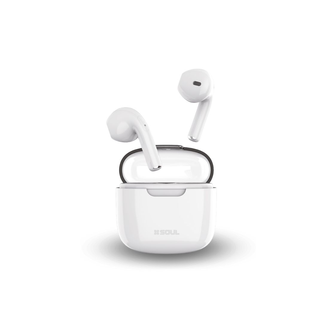 AURICULAR INALAMBRICO TIPO EARBUD BLANCO SOUL TWS200