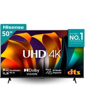 TV SMART 50" 4K UHD VIDAA HISENSE 50A64N