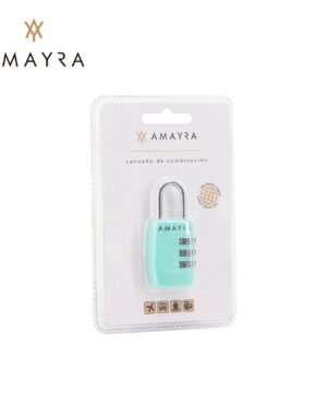 CANDADO PARA VALIJA CON COMBINACION AMAYRA 67.112R