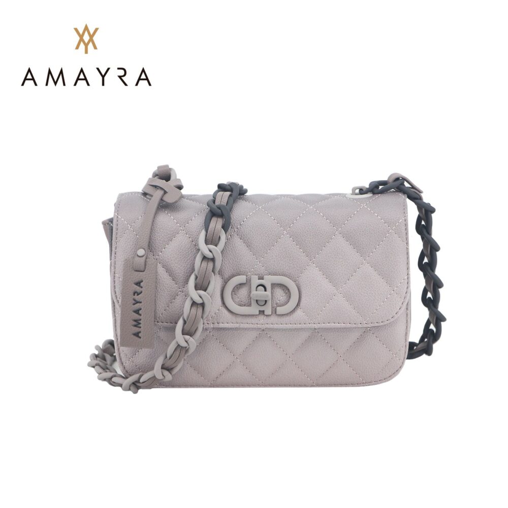 CARTERA BANDOLERA NEGRA CON CADENA AMAYRA 67.C27081R