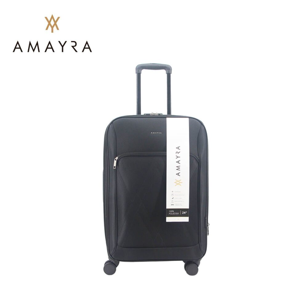 VALIJA 20" TELA NEGRA AMAYRA 67.8007NR