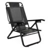 SILLON REPOSERA CAÑO 7/8  ALUMINIO NEGRO 5 POSIC. DESCANSAR 80050