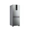 HELADERA NO FROST INVERTER 449L INOX FREEZER SUP WHIRLPOOL WRE57CKDIM