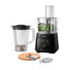 PROCESADORA CON ACCESORIOS Y LICUADORA NEGRA PHILIPS HR7301/90