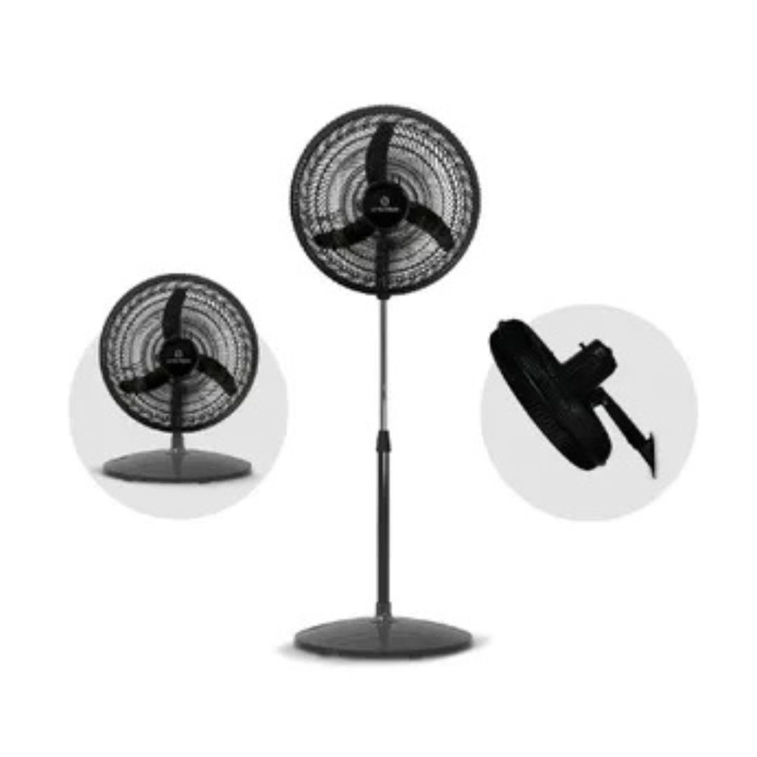 VENTILADOR 3 EN 1 18" 75W WHITENBLACK WBVPWB18k