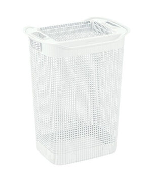 CESTO ROPA 50 LT BLANCO CON TAPA RIMAX 20826