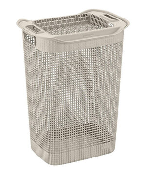 CESTO ROPA 50 LT PLASTICO  CON TAPA  RIMAX 20827