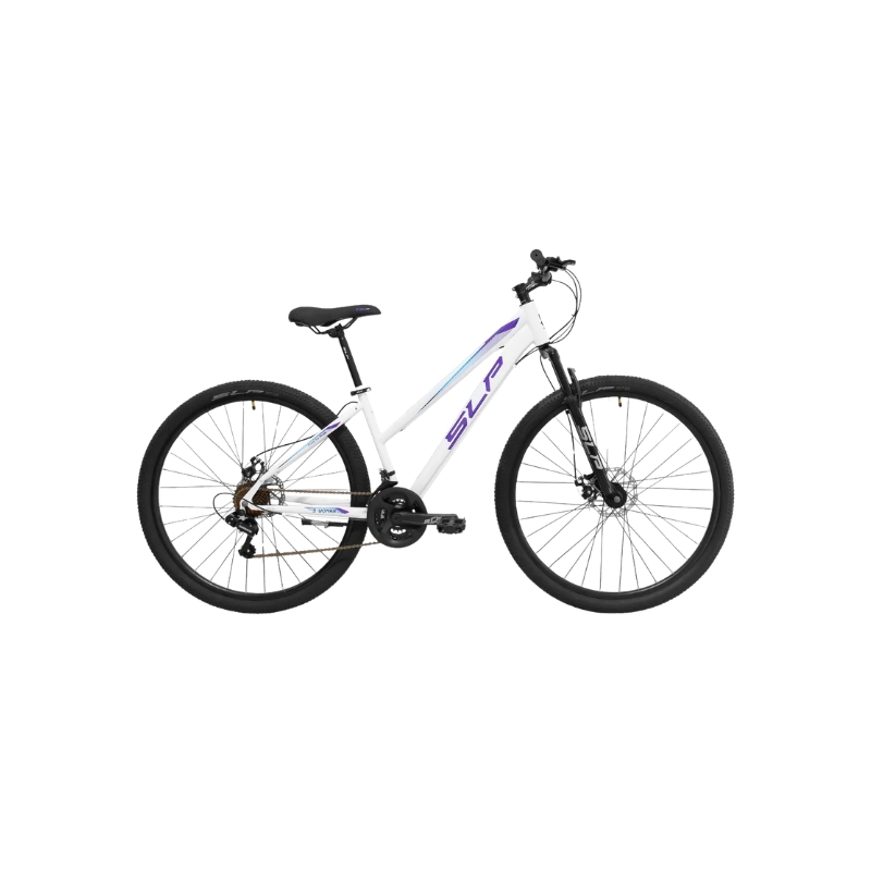 BICICLETA MTB R29 SLP 5 PRO WOMAN ACERO T16 BCO/VIO/CEL ART 17242