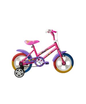 BICICLETA R12 NENA PLASTICO ROSA PERETTI ART 10165
