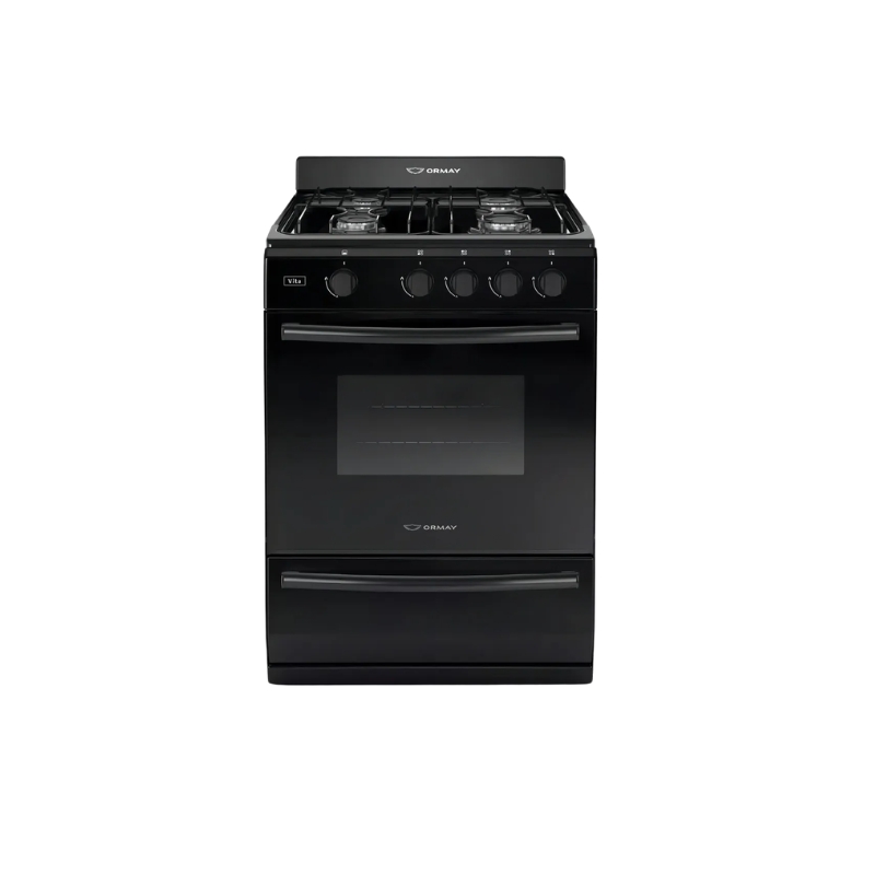 COCINA MULTIGAS VITA NEGRA ORMAY