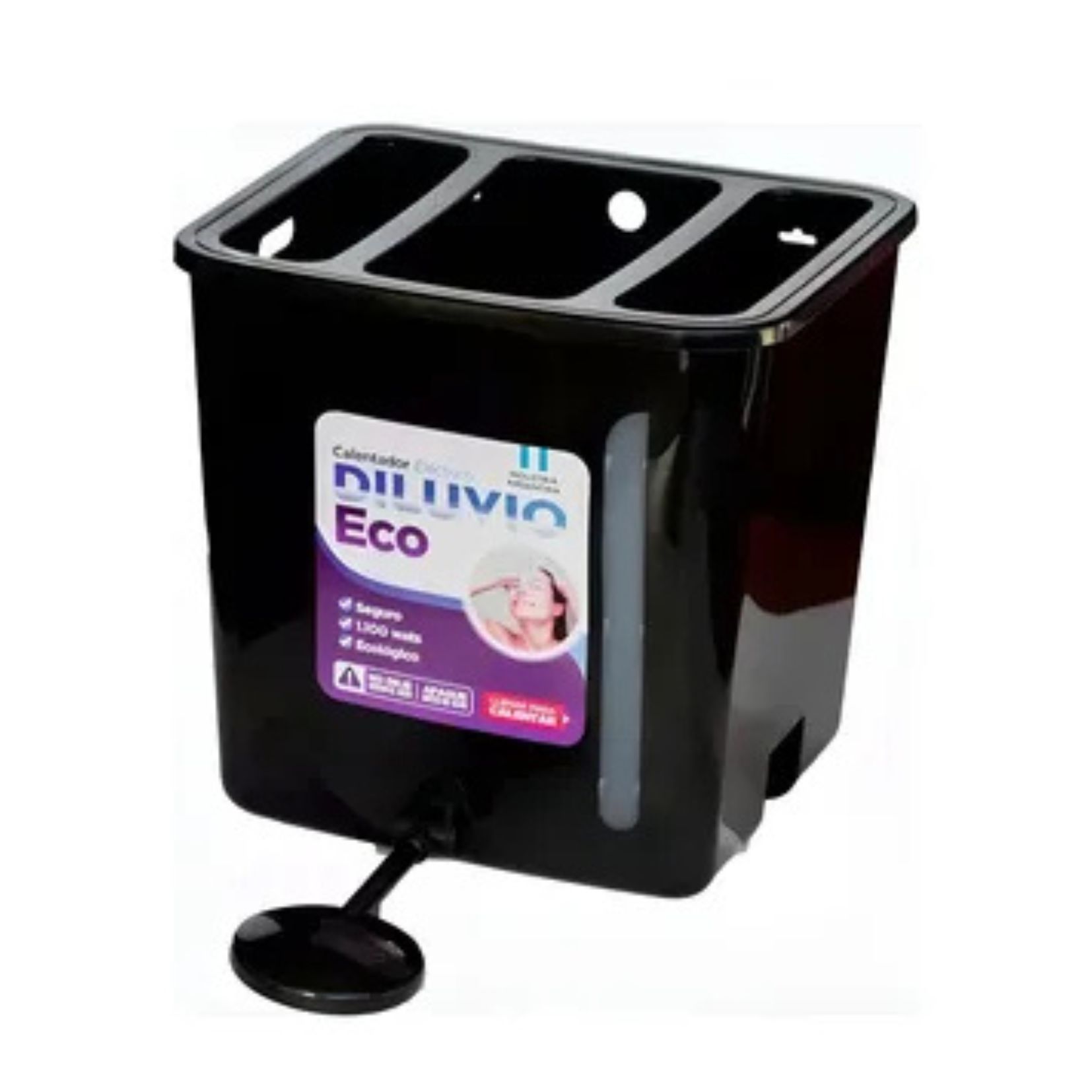 CALEFON 20L ELECTRICO CON DUCHADOR DILUVIO ECO RESIST.