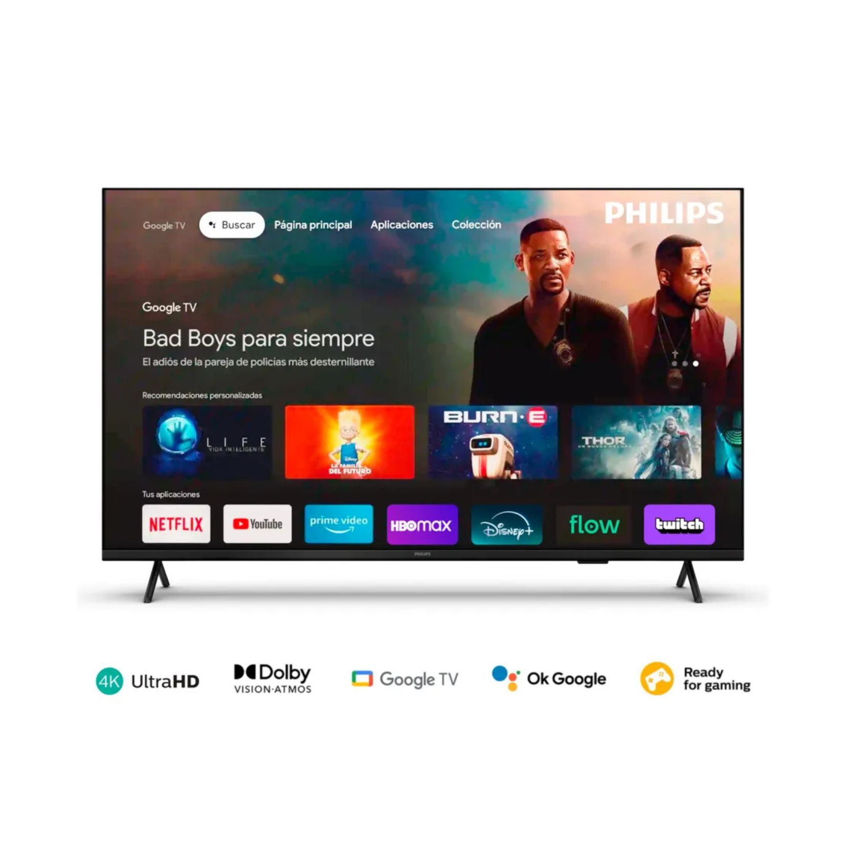 TV SMART 50" TITAN OS FHD 4K PHILIPS 50PUD7309/77