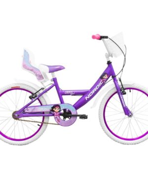 BICICLETA R20 DAMA CROSS COMPLETA 2026 VIO/BCO/CEL NORDIC 17756