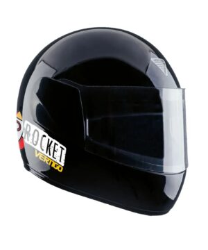 CASCO JUNIOR XS NEGRO BRILLANTE