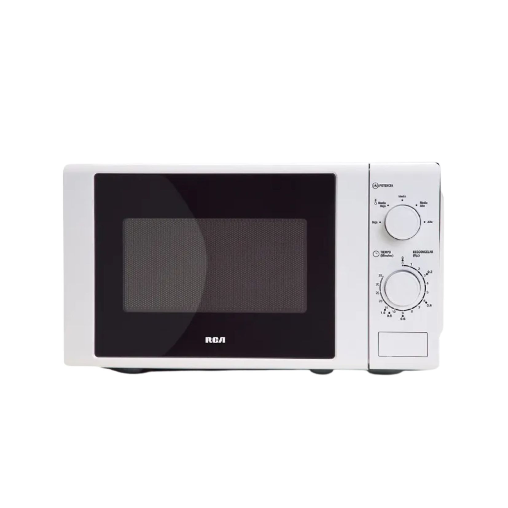 MICROONDAS 20L MECANICO BLANCO RCA ART R100MEC20