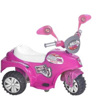 MOTO MINI QUAD ROSA A BAT 6V BIEMME ART 1197-R
