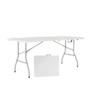 MESA PICNIC PLEGABLE 1.80M BLANCA GARDENLIFE