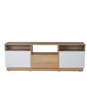 RACK MUNDIAL MESINA 1.80M HICKORY/BLANCO RICCHEZZE