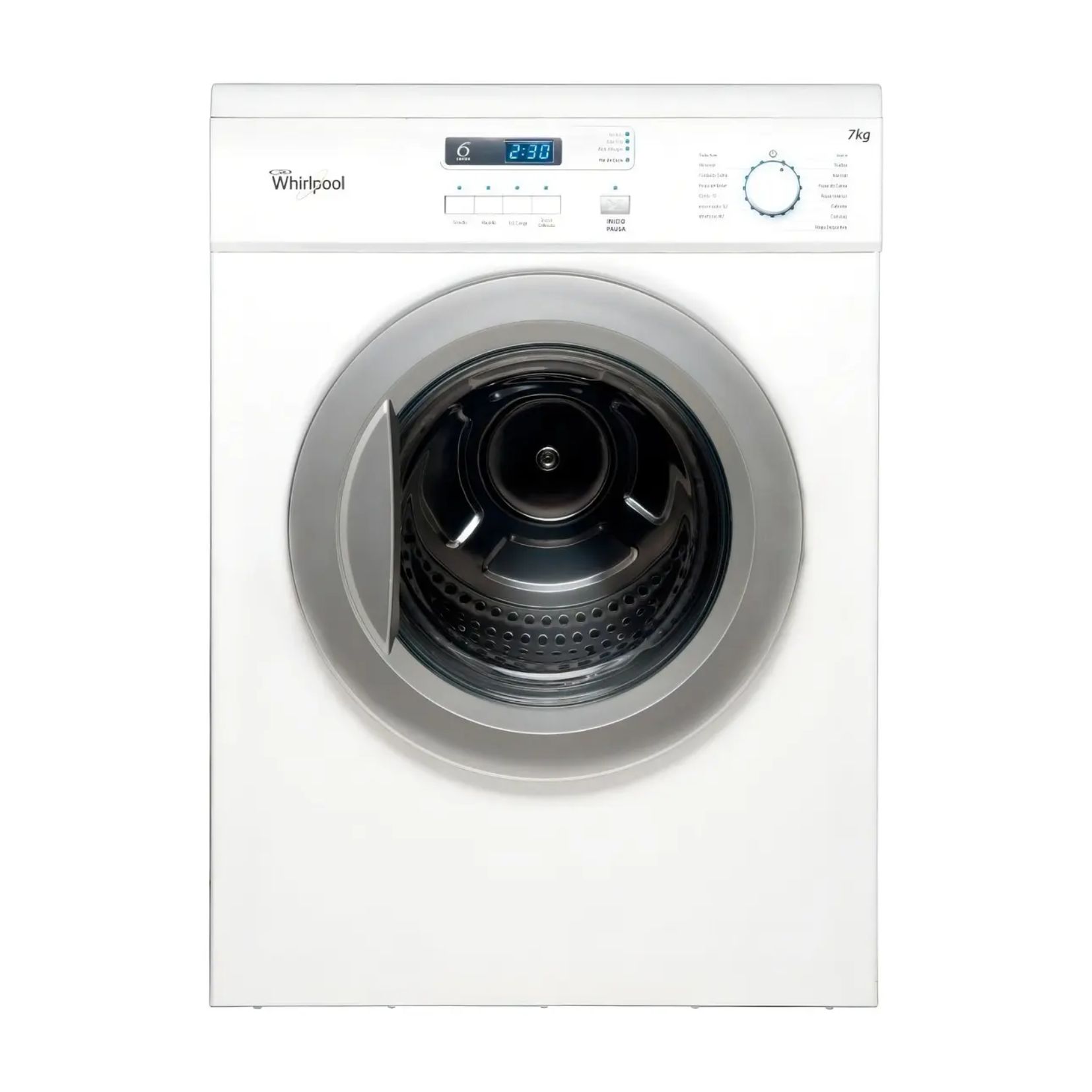 SECARROPAS CARGA FRONTAL 7KG BLANCO WHIRLPOOL WSR07SCDIM
