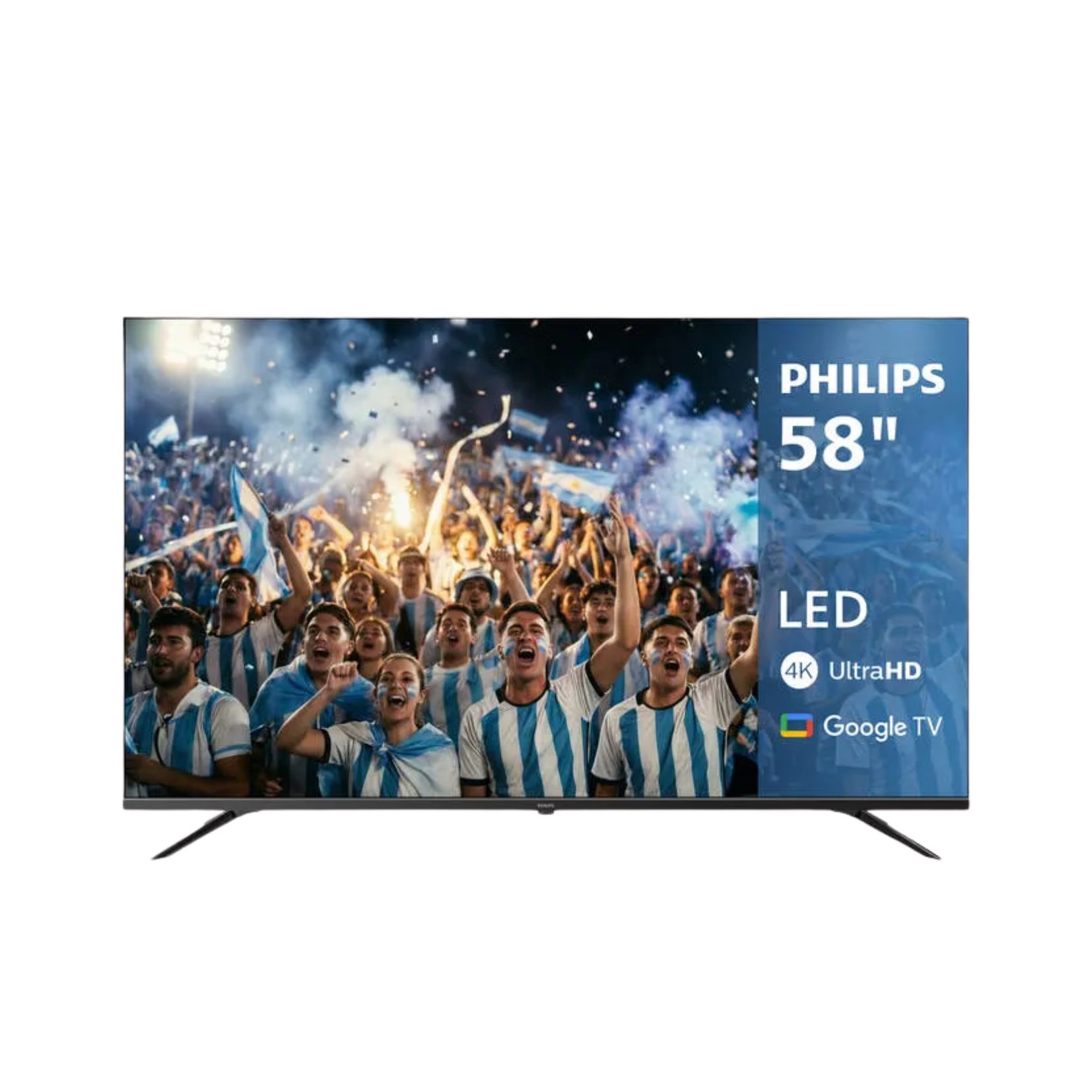 TV SMART 58" 4K UHD GOOGLE TV PHILIPS 58PUD7310/77